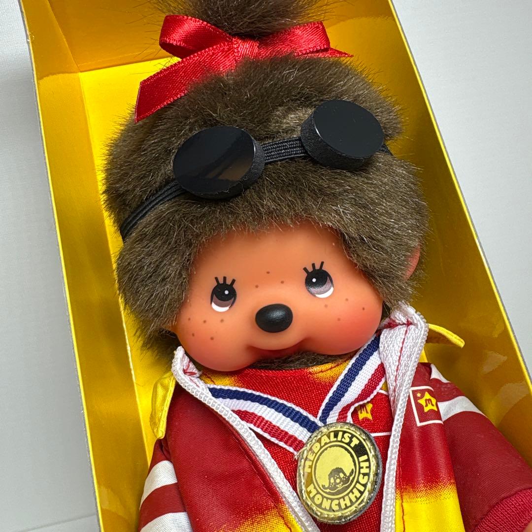 新品 2008年発売 金メダル 水泳 モンチッチ 02524