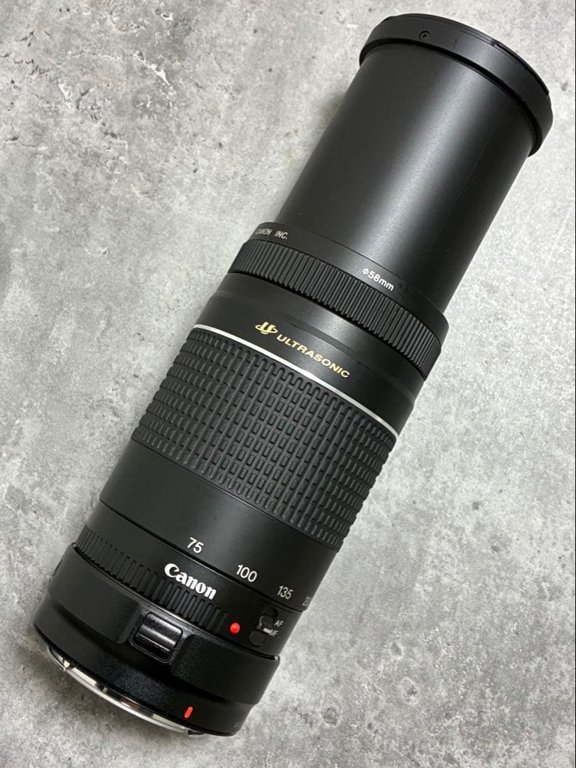 ⭐️美品⭐️Canon EF 75-300 III & EF-EOS R アダプター