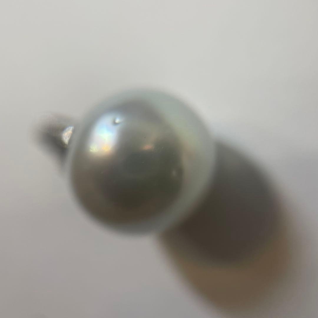 pt900 ネックレストップ　本真珠　レディース　アクセサリー　小物　チャーム