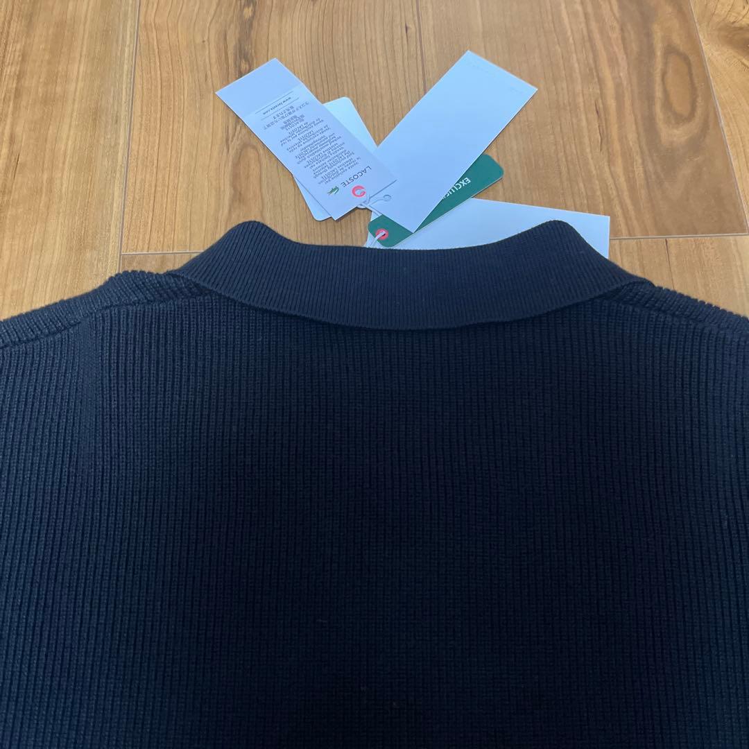 LACOSTE × BEAMS 別注 ニットジップアップカーディガン　新品未使用