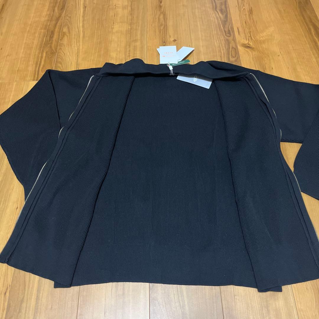 LACOSTE × BEAMS 別注 ニットジップアップカーディガン　新品未使用