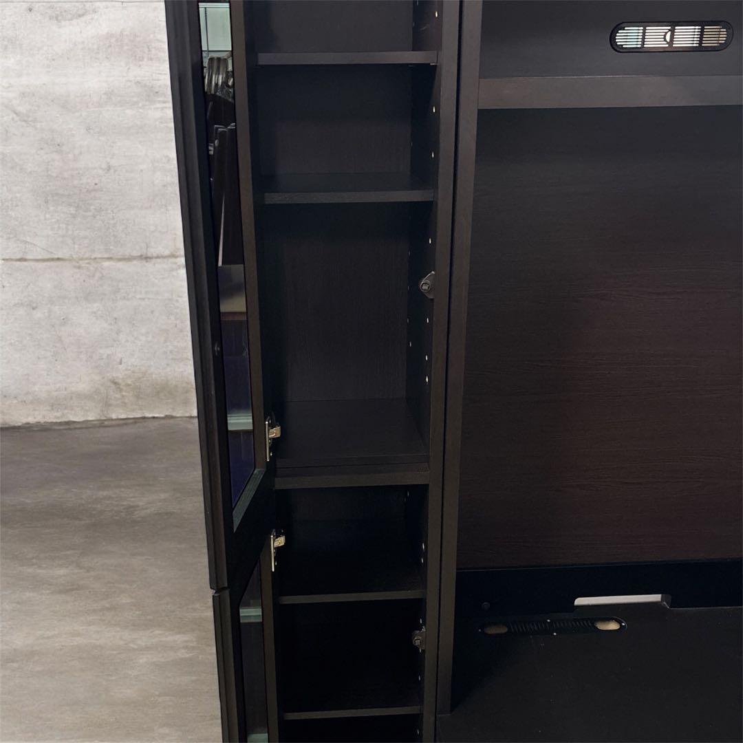 モーブル　壁面収納　テレビボード　3点セット