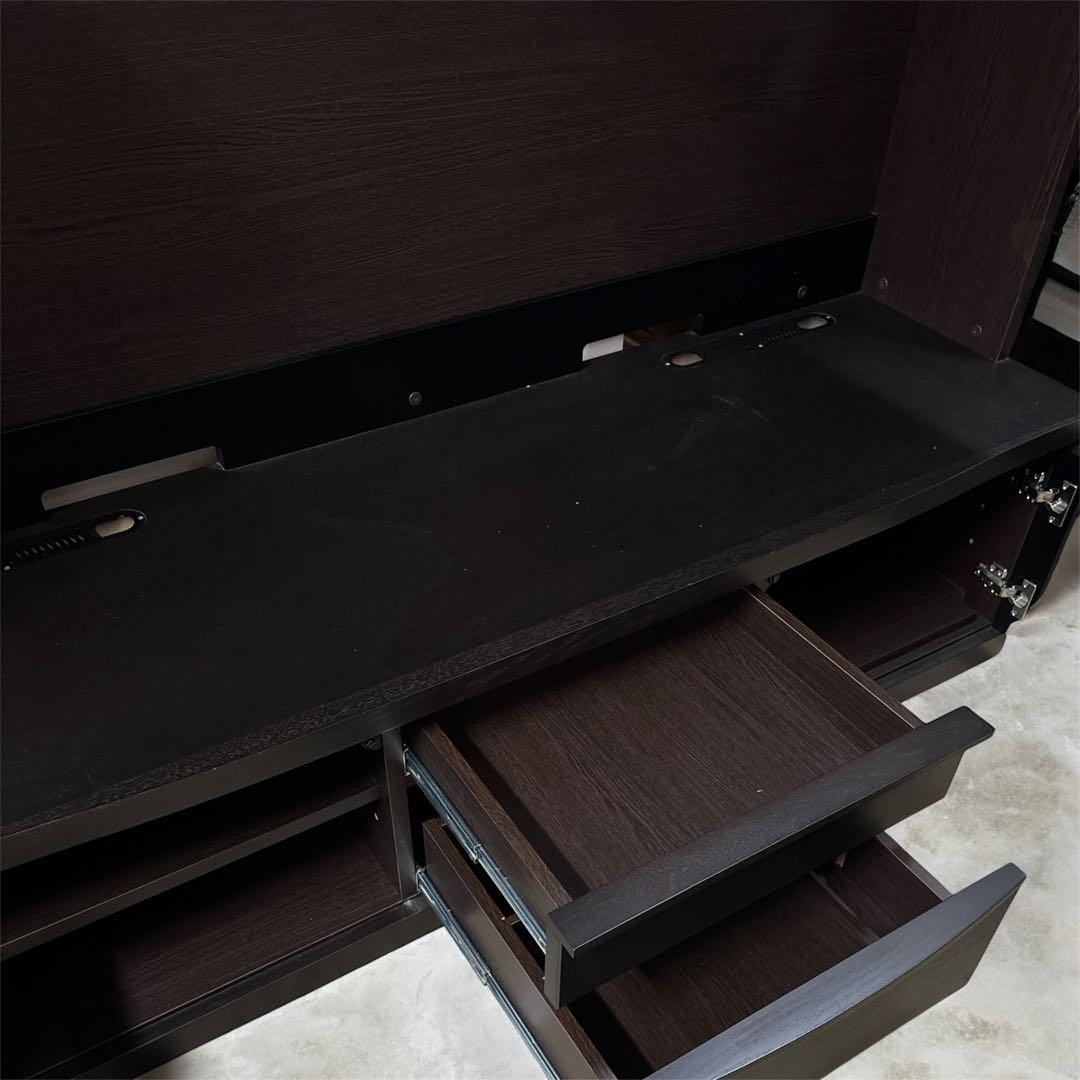 モーブル　壁面収納　テレビボード　3点セット