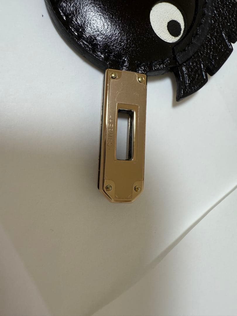 本物保証　新品未使用　エルメス チャームバーディ タッチ 鳥 ソーブラック 黒