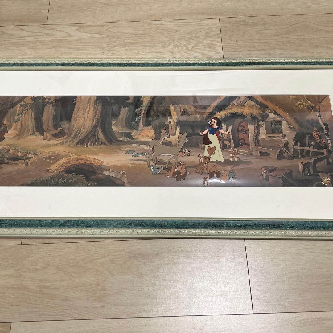 ディズニー セル画 限定品  WH ITE A NEW 