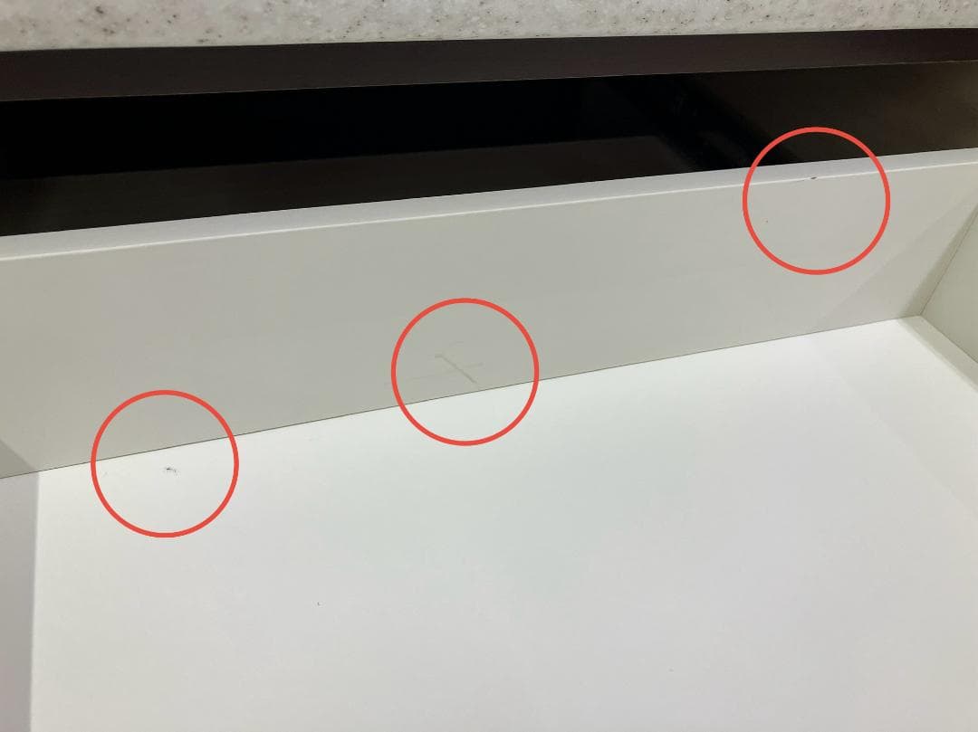 ニトリ レンジボード キッチンカウンター アルミナ2 120CTDBR ブラウン