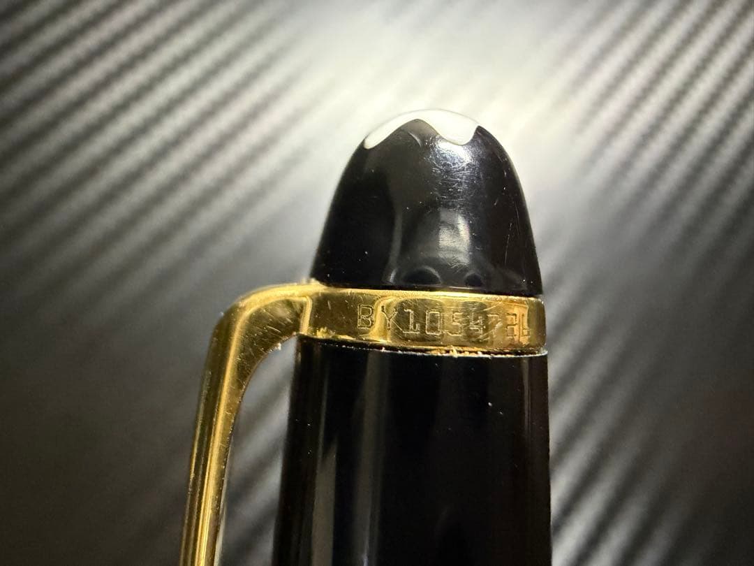 美品 Mont Blanc マイスターシュテュック 164 ボールペン ブラック