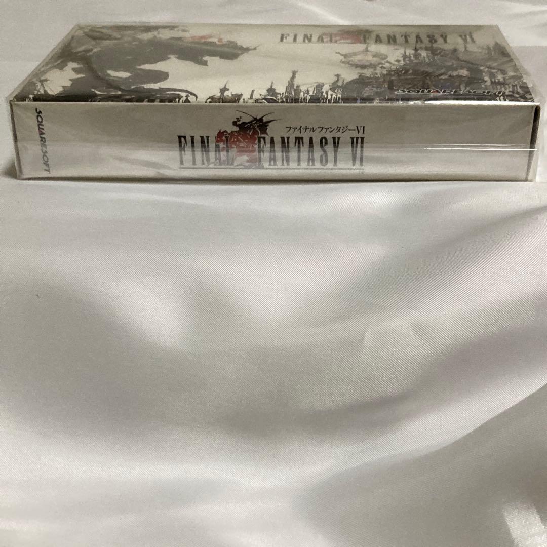 未使用・新品、開封済みでした。のファイナルファンタジーVI スーパーファミコン