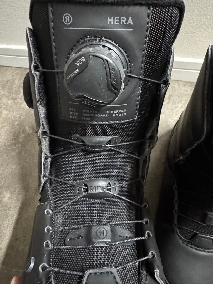 2022 RIDE HERA スノーボードブーツ ブラック 23センチ