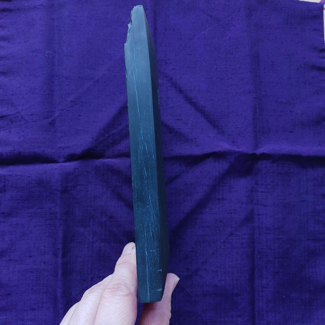 和硯　蒼龍石　板硯⑱　静かな佇まい