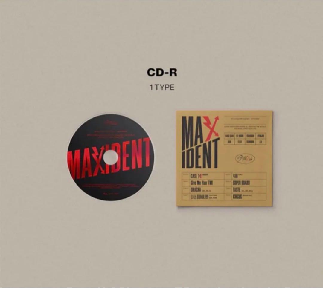 StrayKids maxident case ver. コンプ 全員 未開封