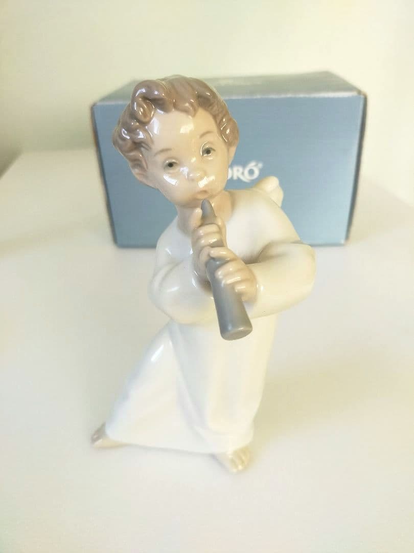 【美品】　LLADRO　リヤドロ　可愛いフルート
