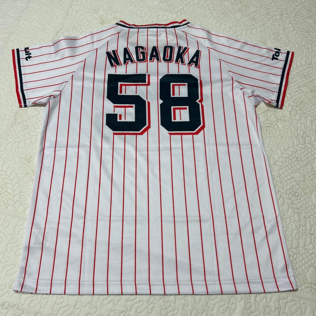 【レア】ヤクルト ユニフォーム 長岡秀樹 58