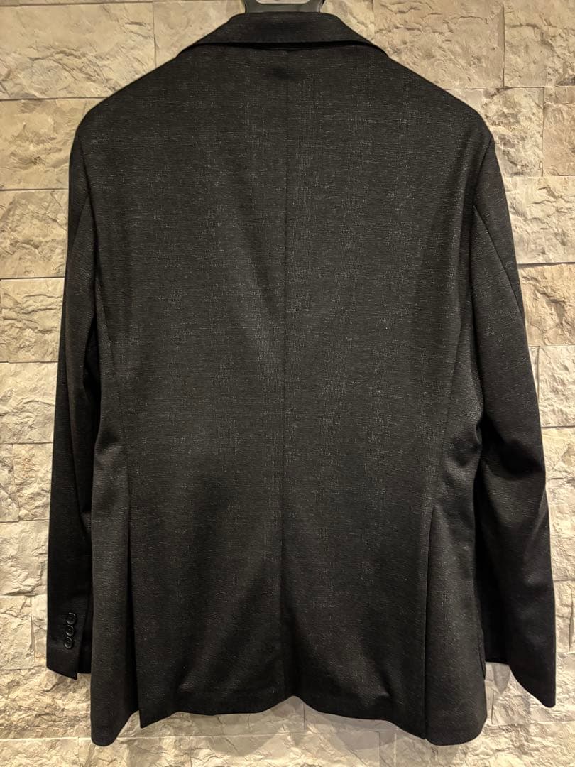 美品 秋物 Barneys New York セットアップ ブラック サイズ50