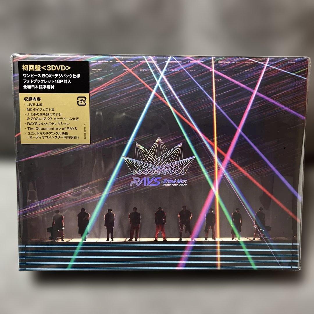 値下げ‼️ Man Dome Tour 2024 RAYS 初回 通常盤