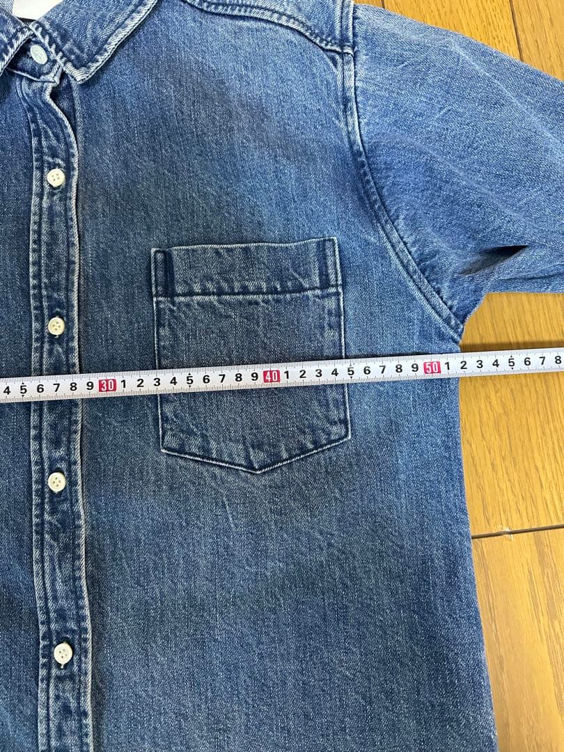 【美品】Spick & Spanデニムシャツ