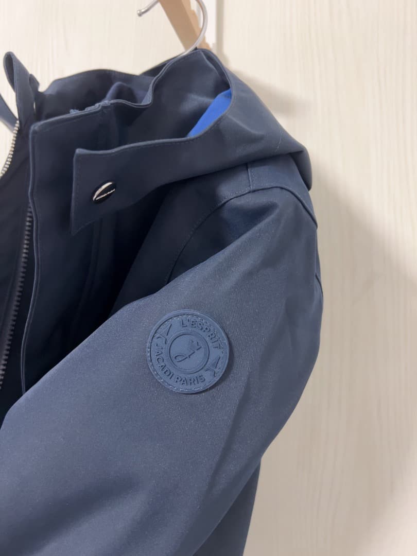 【新品セール】jacadi ネイビー 3wayパーカージャケット　中綿入り　4A