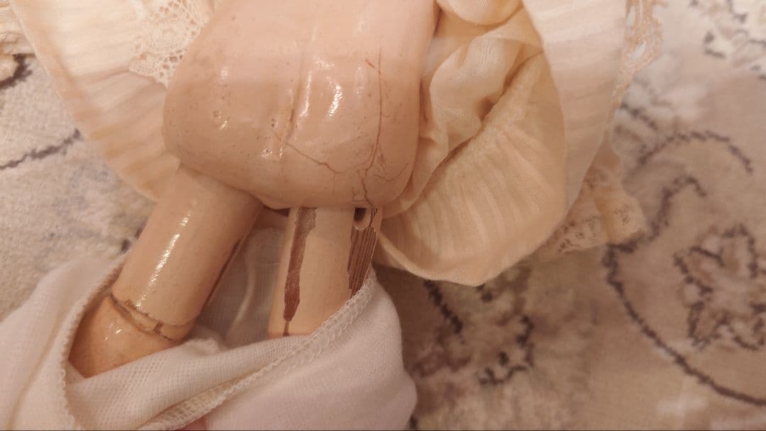 アルマンマルセイユ　アンティークドール　23センチ