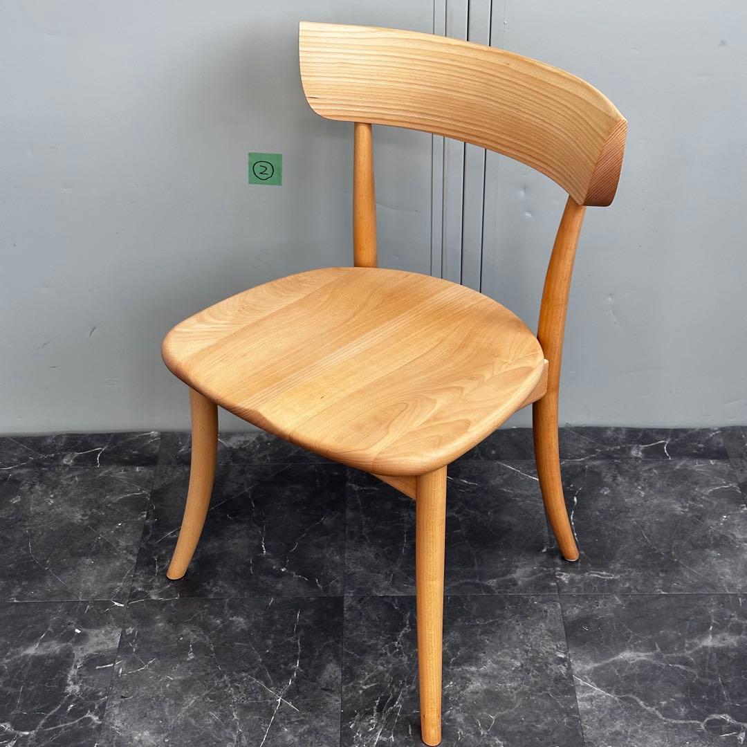 ∞送料込！美品◎飛騨産業 HIDA ダイニングセットCRESCENT チェア4脚