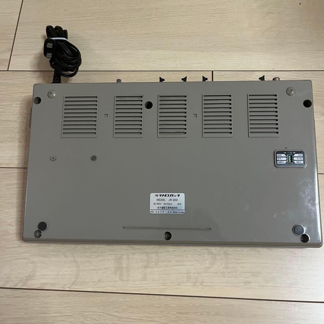 ✨【動作品　希少　レトロ】ナショナル　JR-200 　TX-12T1