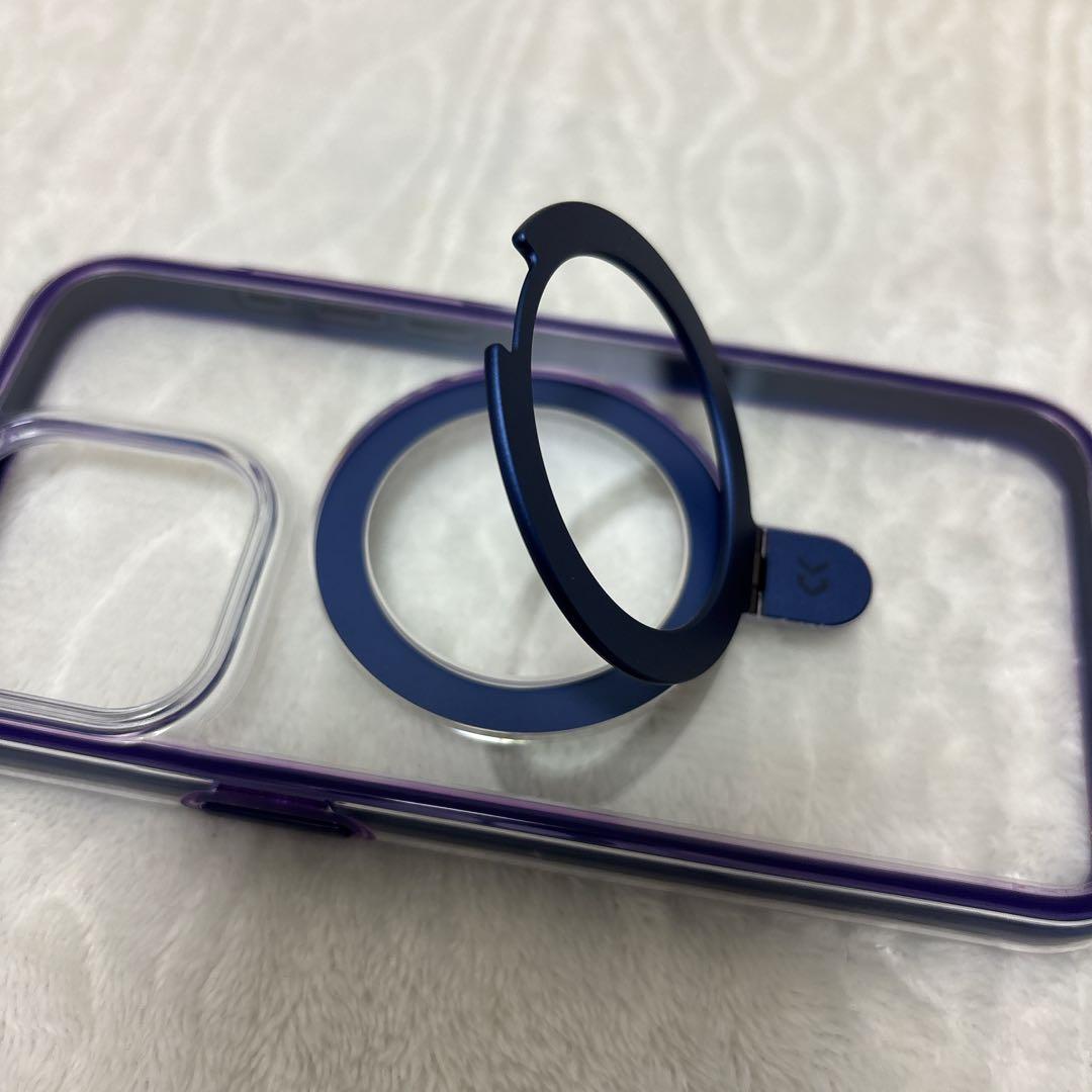 CASEKOO iPhone15ProMax用ケース 耐衝撃 クリア