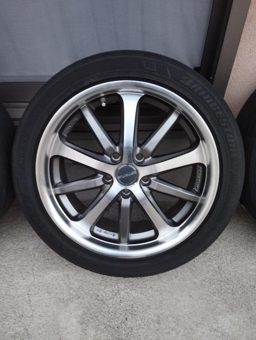 引取り限定 BRIDGESTONE 18インチ タイヤ＋ホイールセット