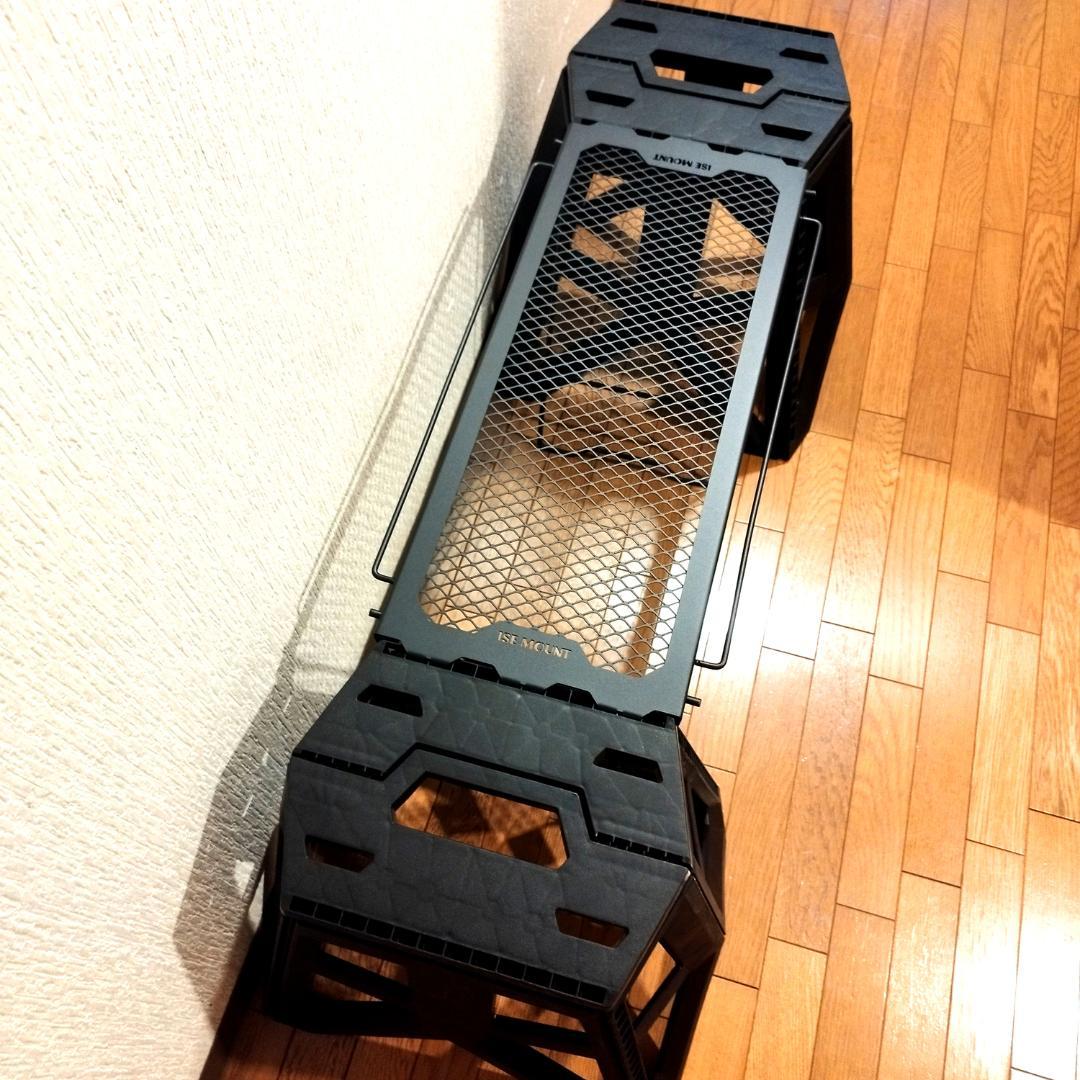 ジャグ置き　アイアンテーブル　脚立　スツール　ソロキャンプ　ラック　ゴールゼロ