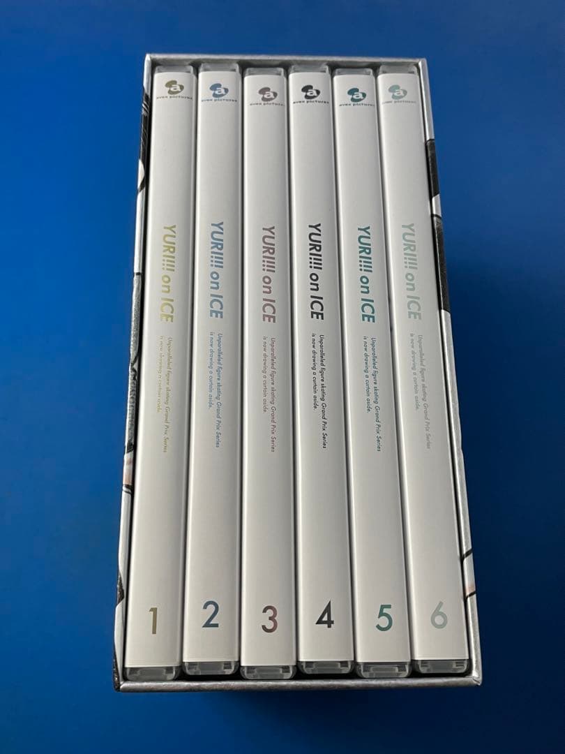 DVD ユーリ!!! on ICE 全6巻セット 全巻購入特典 収納BOX付き