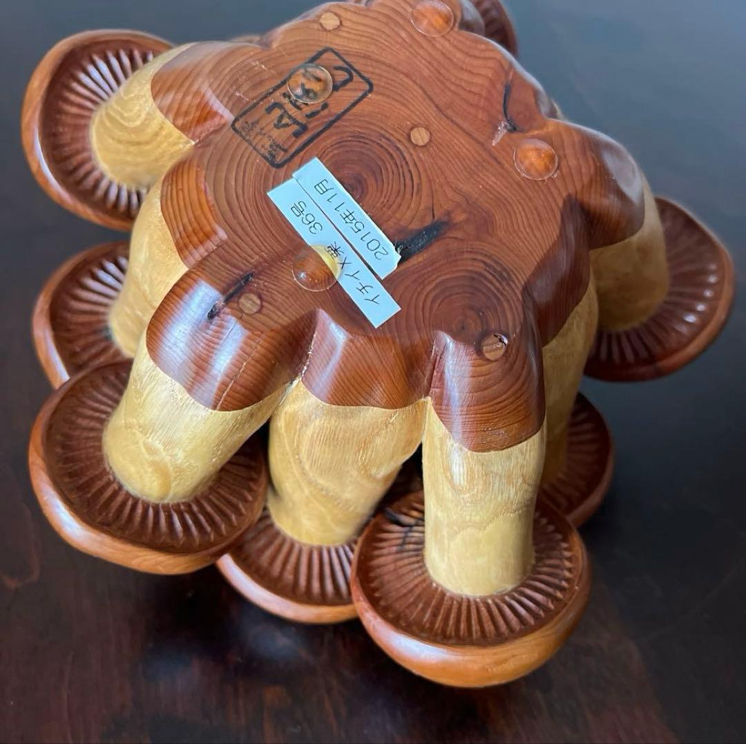 シンプルなリアルさがイイ！　キノコの置物　インテリア