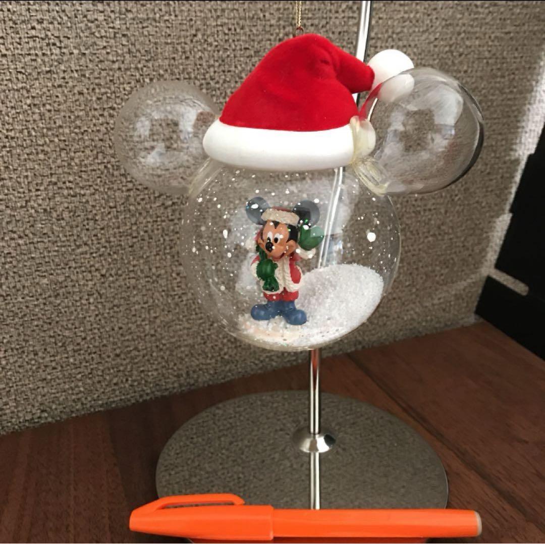 ミッキー&ミニー　二個セット　クリスマスオーナメント ディズニーランドパリ