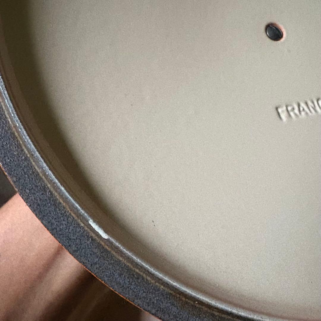 ル・クルーゼ ココット・ロンド オレンジ28cm 中古