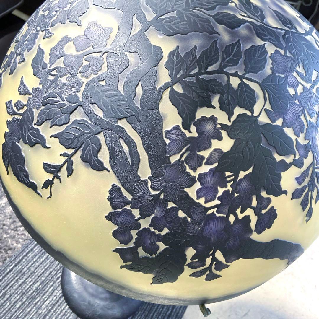 【エミールガレ風】フロアランプ　スタンドライト　大型　愛知県　あま市