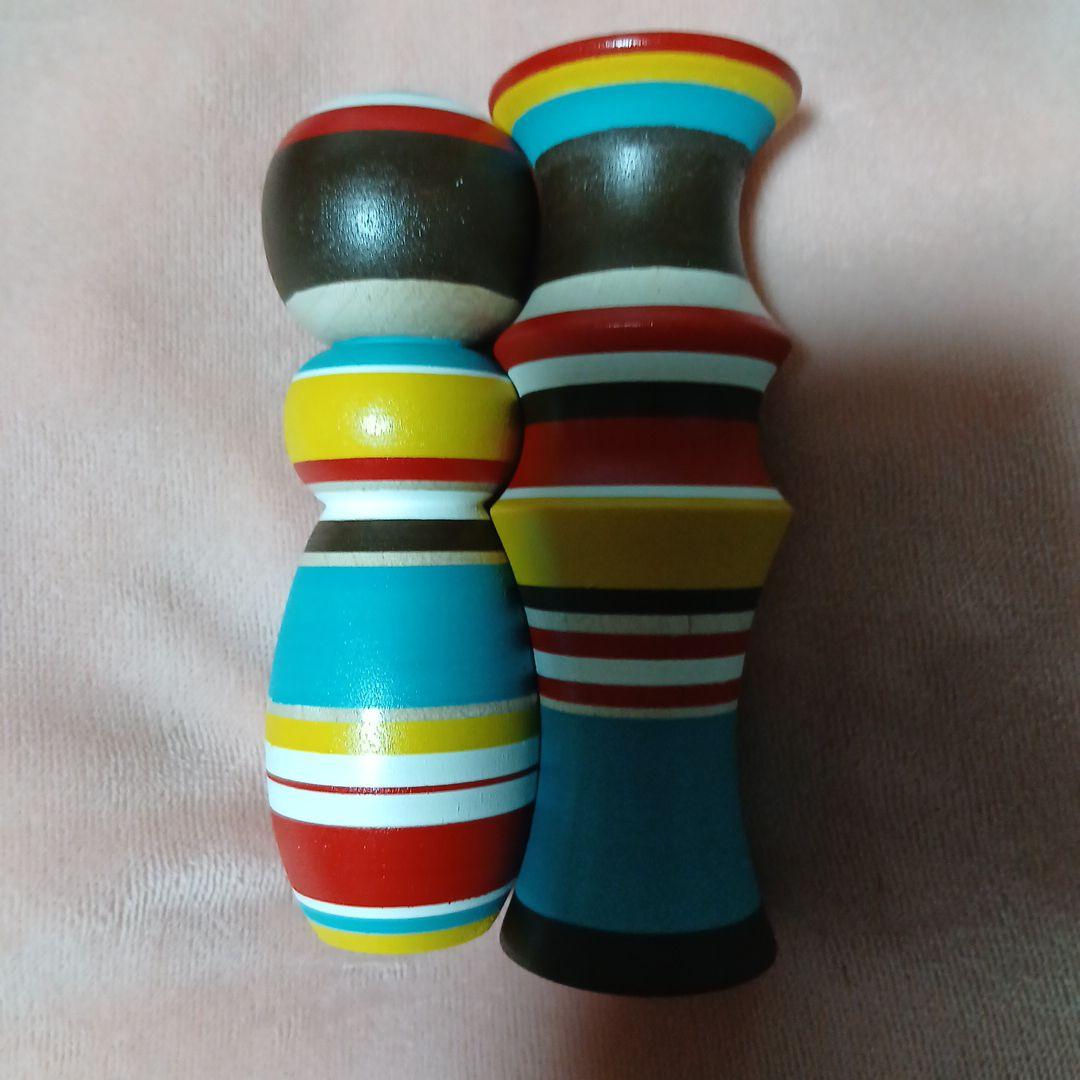 ルビンのこけし　未使用　津軽系こけし