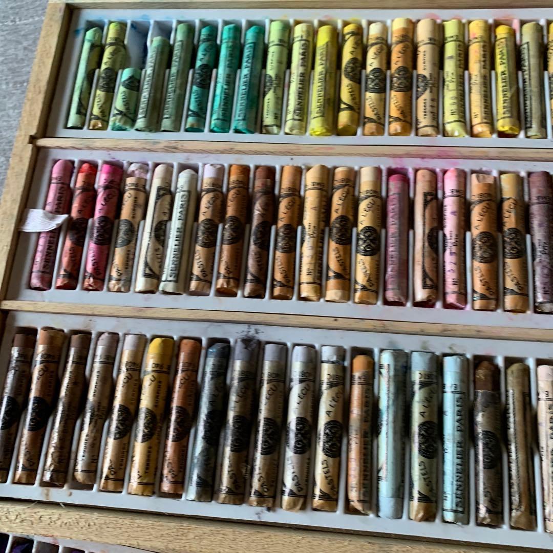 アレリア　セヌリエソフトパステル250色　木箱いり