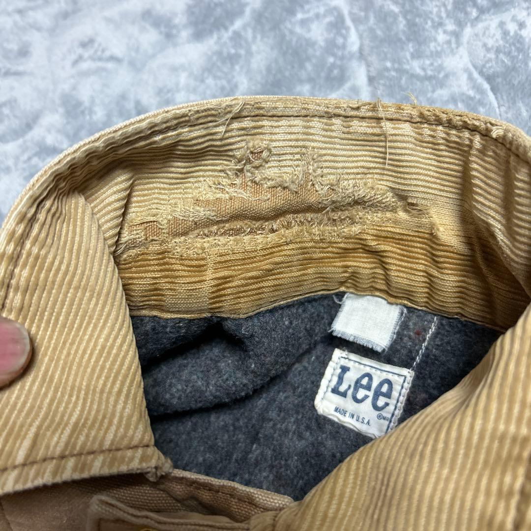 70s Lee 92-LJ ブラウンダックカバーオール　　ライナー付ヴィンテージ