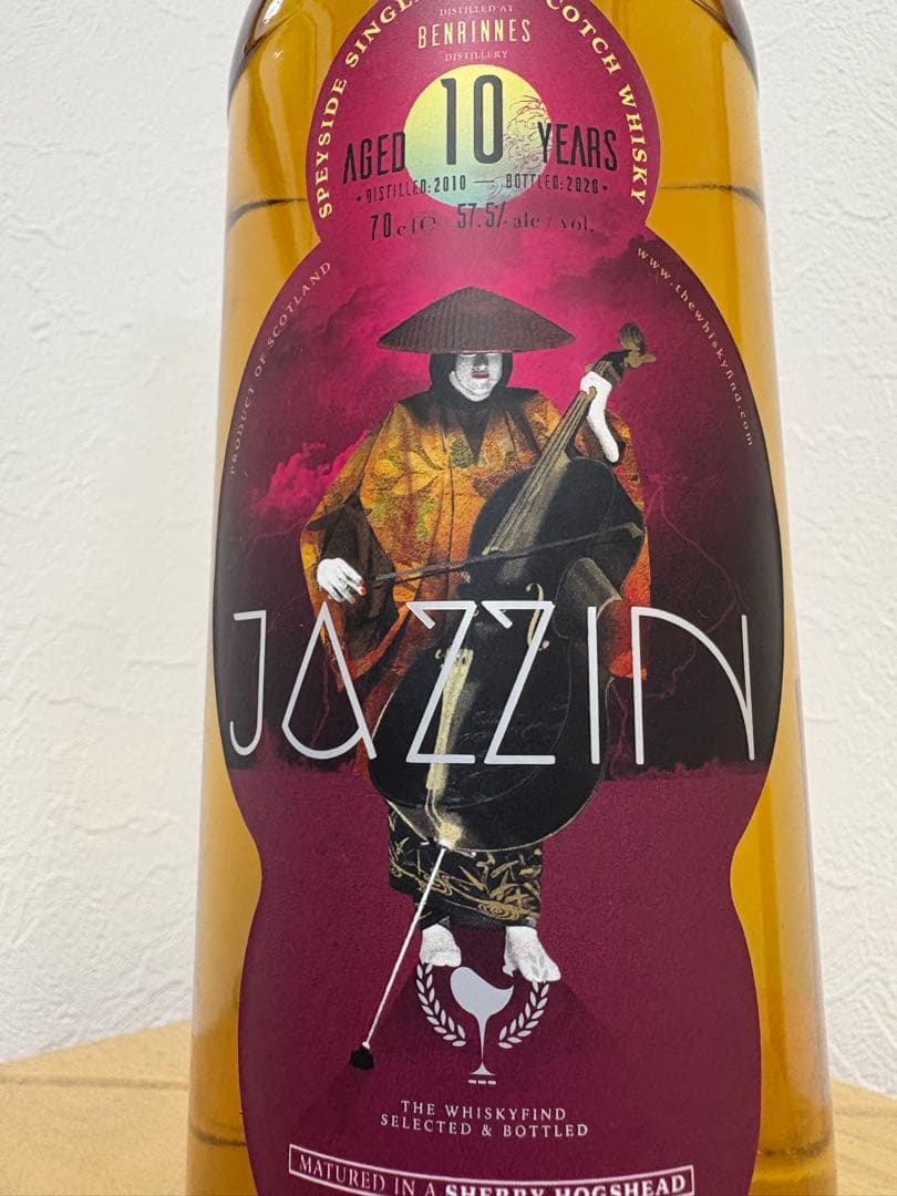 ベンリネス2010 10年／ウイスキーファインド JAZZIN “Cello”