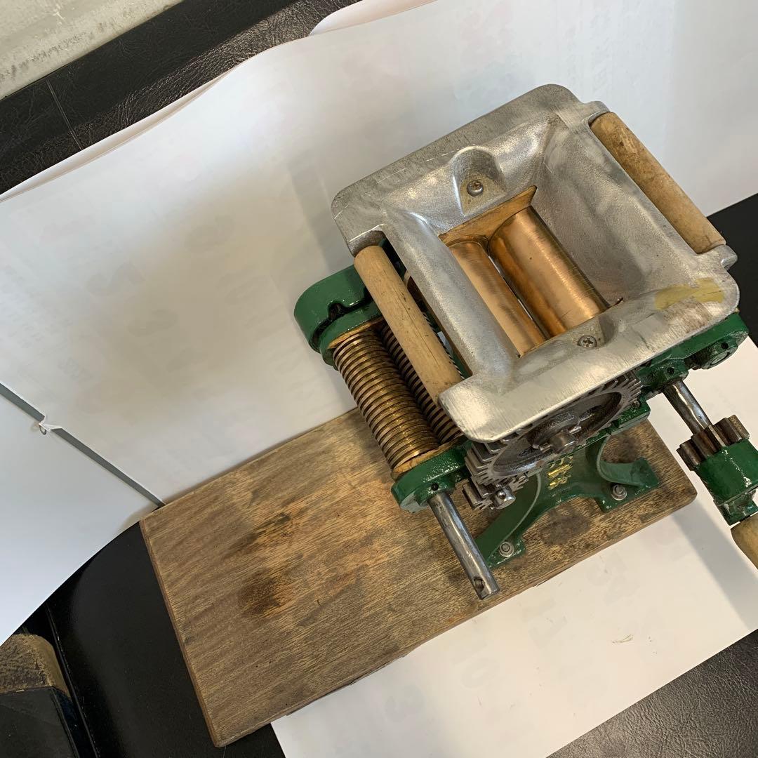 製麺機　小野式製麺機両刃　切刃2mm 7mm