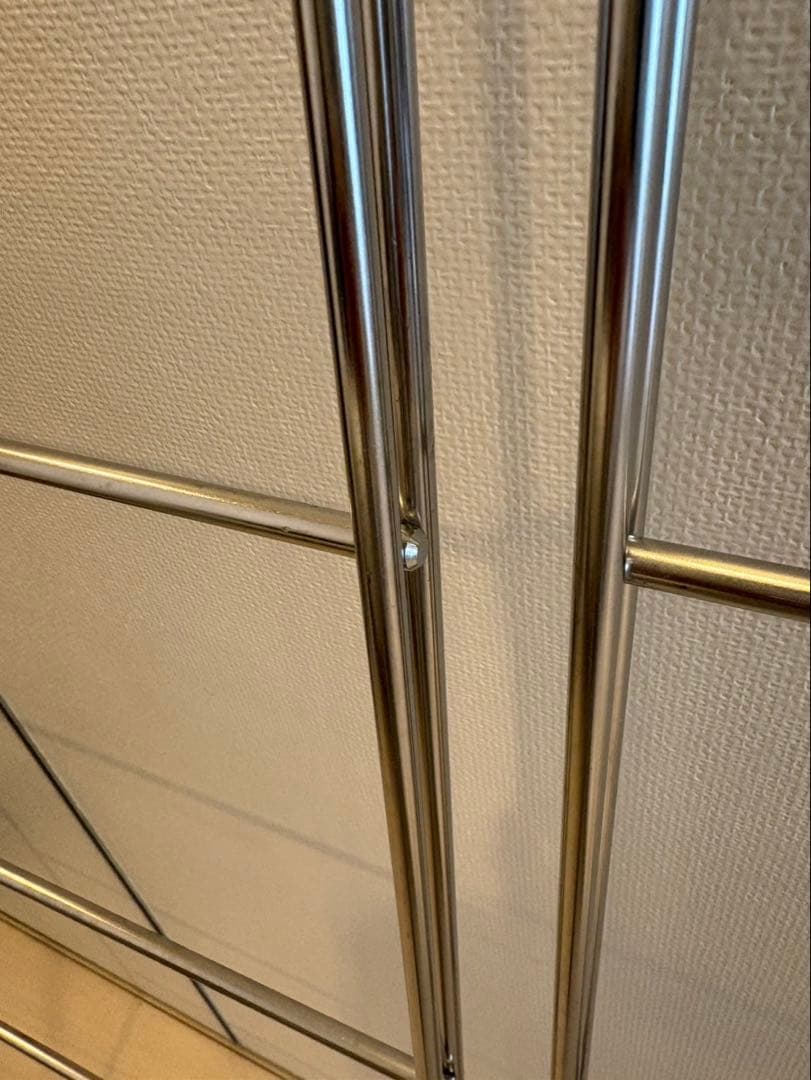 無印良品　ステンレスユニットシェルフ　追加用帆立　中　2セット