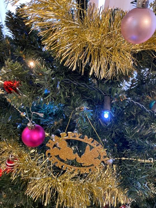 クリスマスツリー　180サイズ　LED電飾他オーナメント付