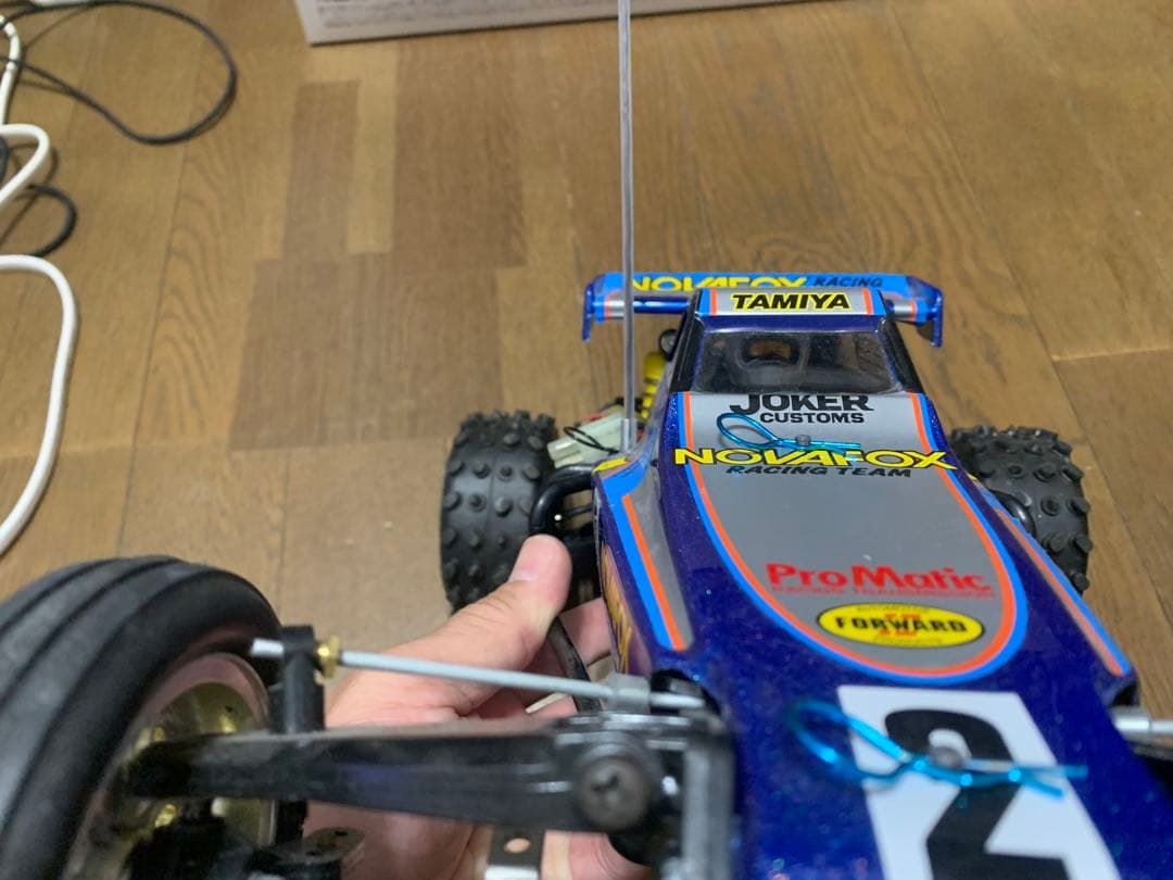 最終値下TAMIYA NOVAFOX ➕サンワ当時物美品プロポ2個セット