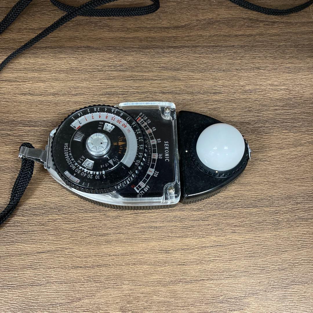 Sekonic セコニック　L-398 露出計　レザーケース付　G-1074