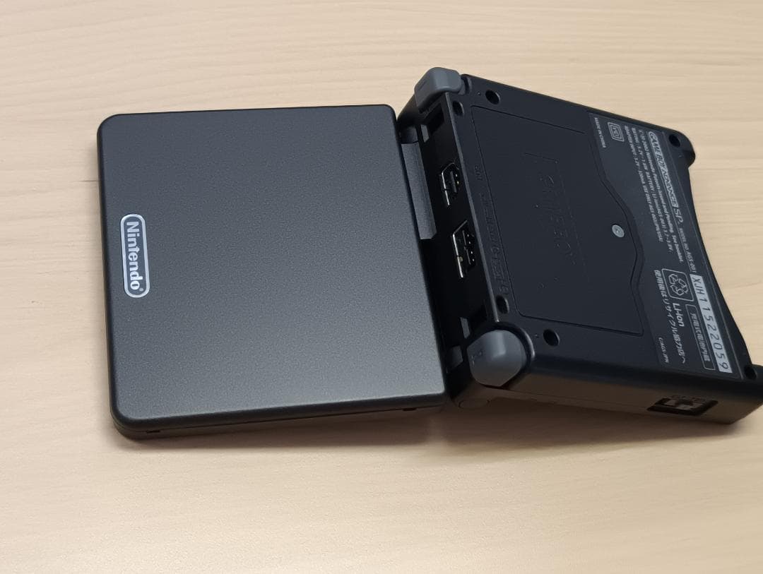 極美品 ゲームボーイアドバンスSP オニキスブラック(中古品)