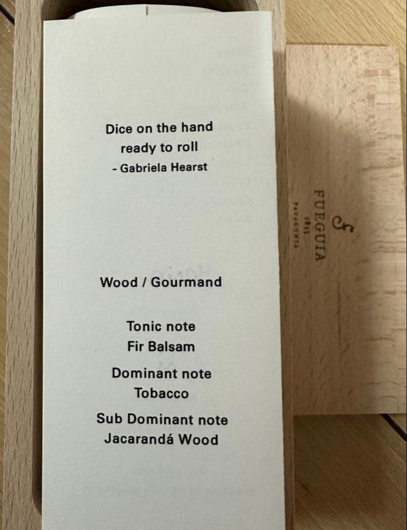 フエギア ニューヨーク 1-23 100ml Fueguia New York