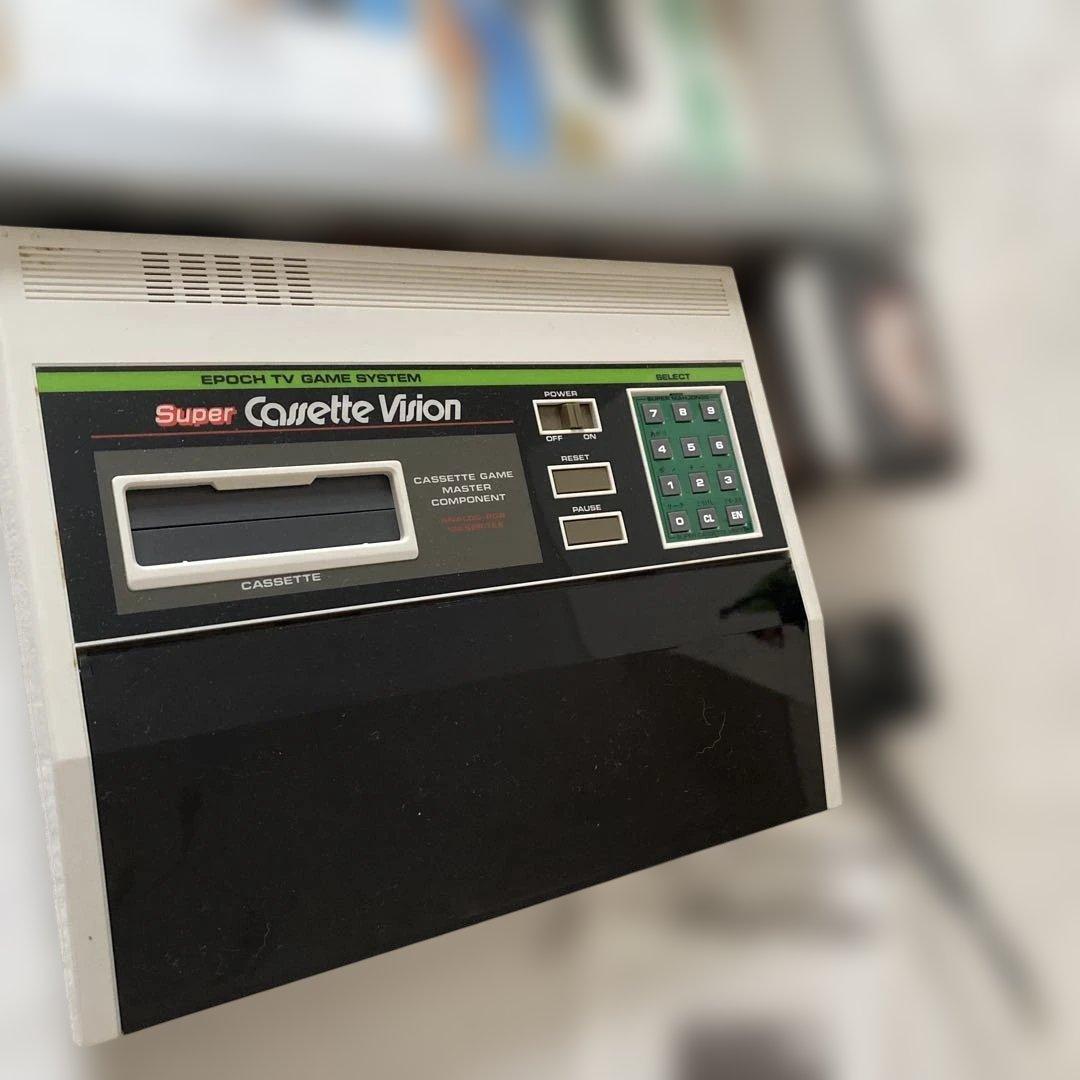 希少！Super Cassette Vision ゲームシステム