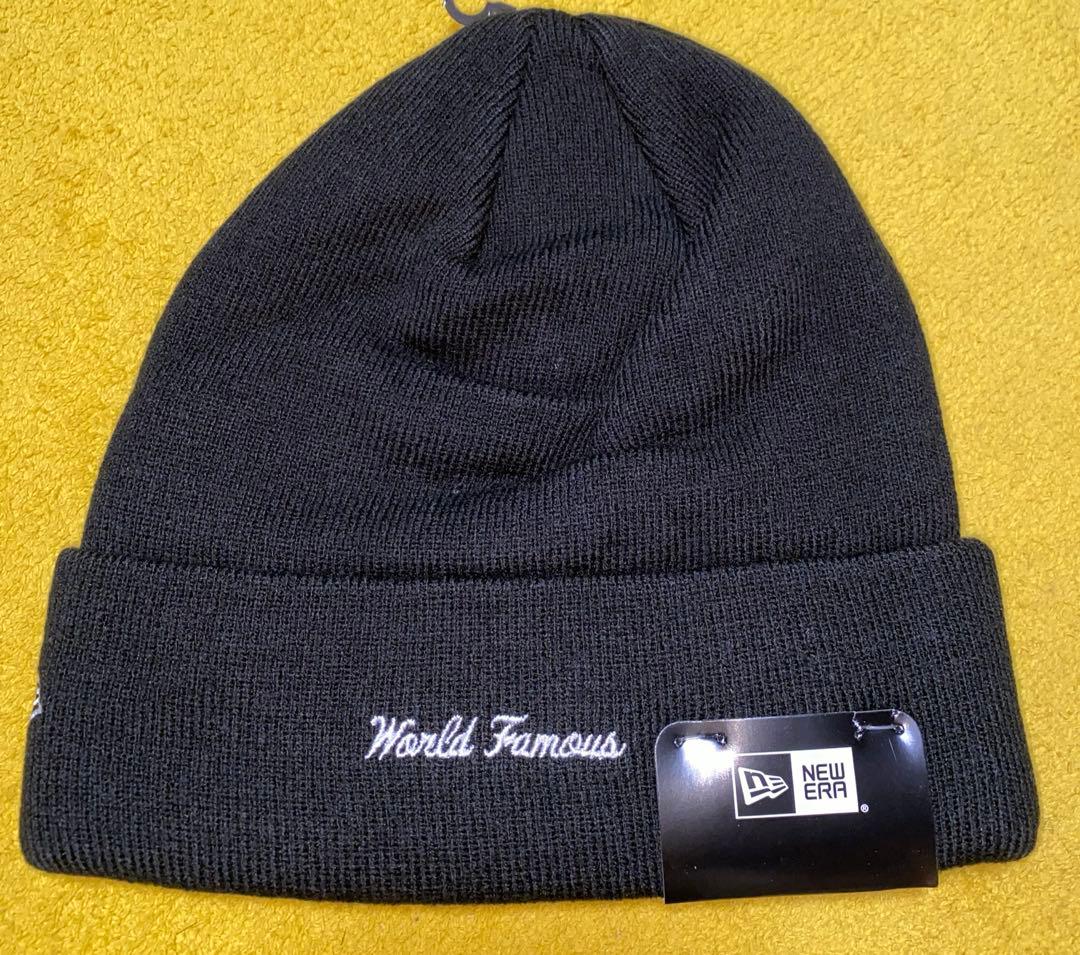 シュプリームx New Era Box Logo ニット帽 ニットキャップ