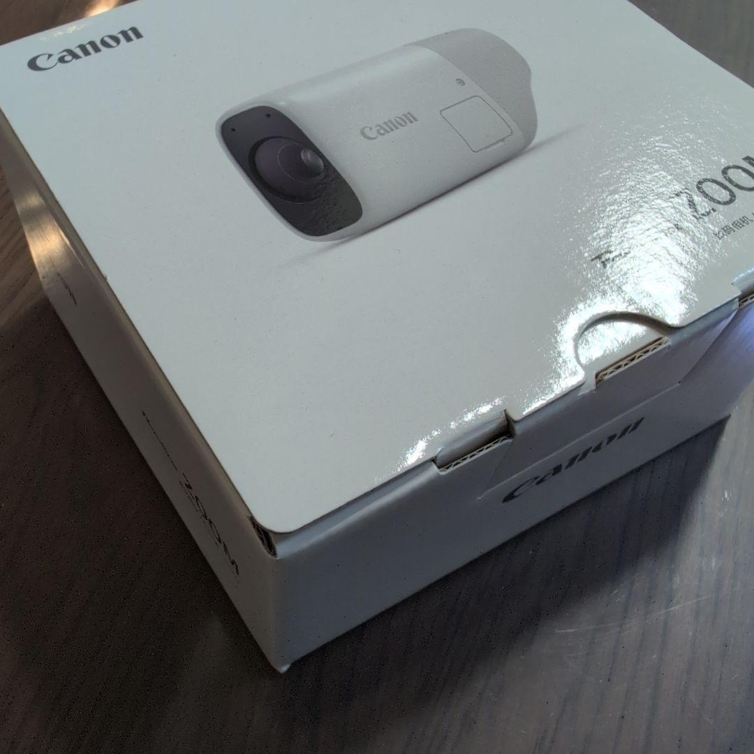 【中古品】Canon PowerShot ZOOM ホワイト