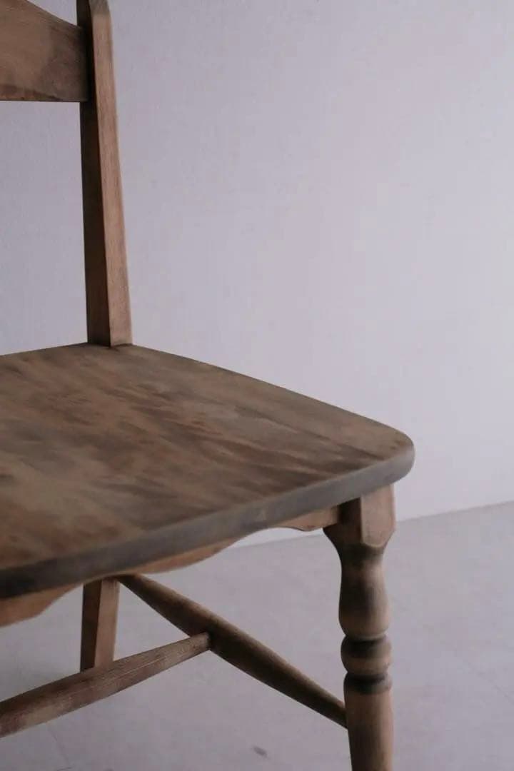白木椅子 無垢材 ダイニングチェア　アンティークチェア ナチュラル古家具 古道具
