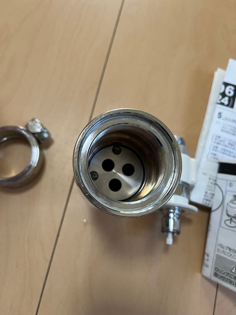 STKD6 JH9024 浄水器部品 ステンレス製 取扱説明書付き