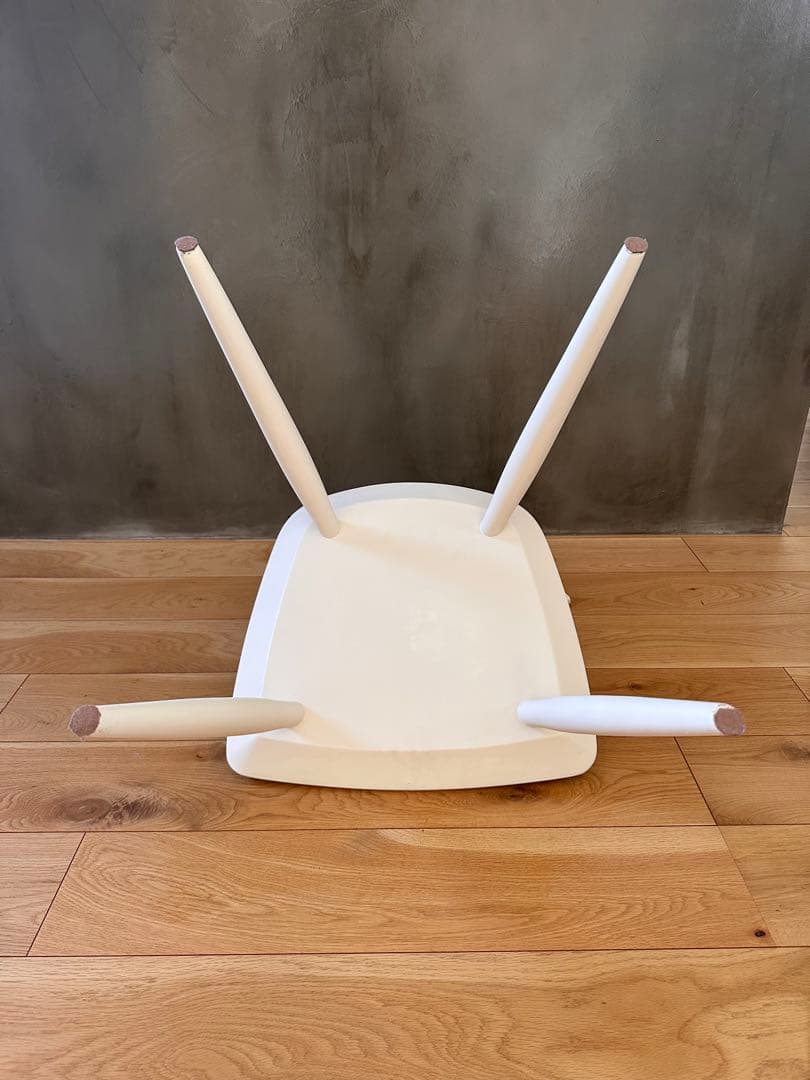 ホワイト スピンドルバック ダイニング 北欧チェア