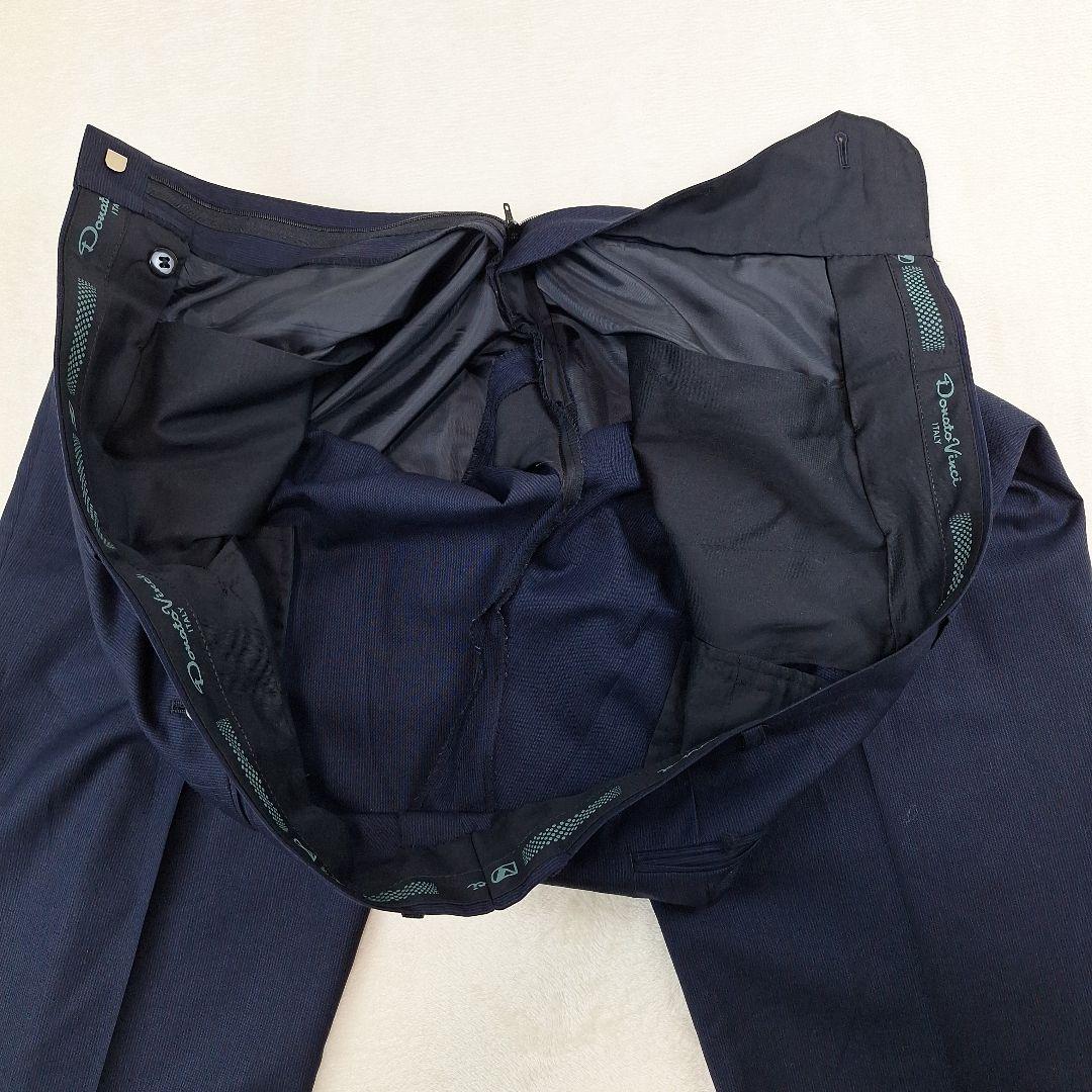 美品✨BB7サイズ　ドナートヴィンチ　ビジネススーツ　ネイビー　W98cm